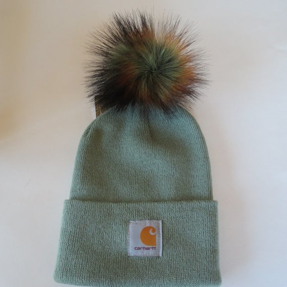 Carhartt Accessories Carhartt Beanie Handmade In Usa Pom Cap Poshmark